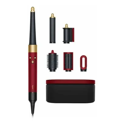 Стайлер Dyson Airwrap Complete Long HS08 (CN/HK) Straight+Wavy Red Velvet/Gold