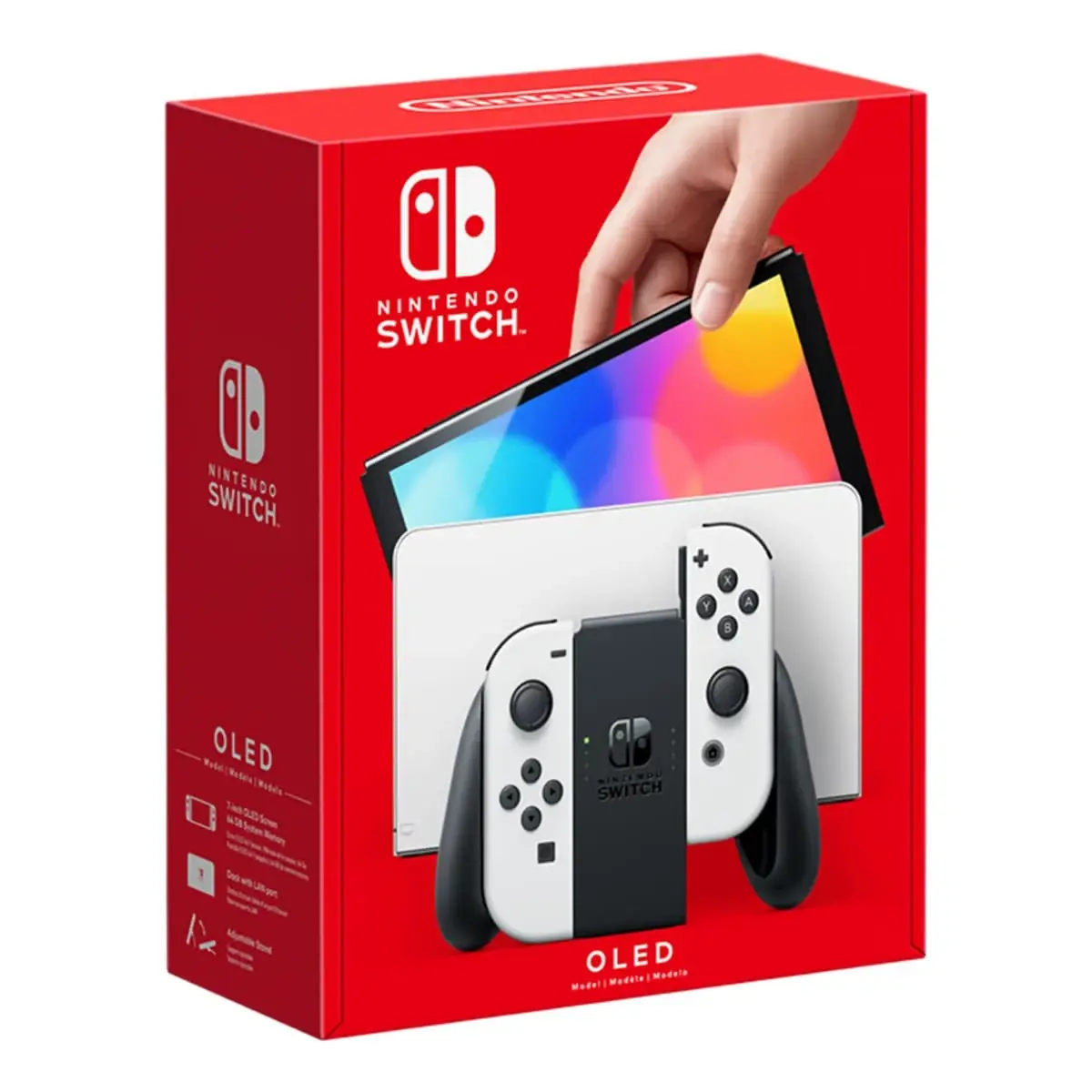 Игровая консоль Nintendo Switch OLED 64 GB White